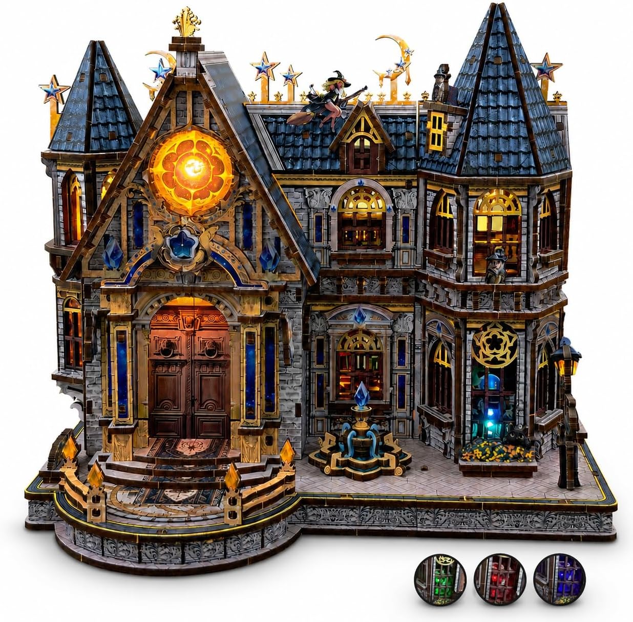 Fantasy Castle LED wooden puzzle